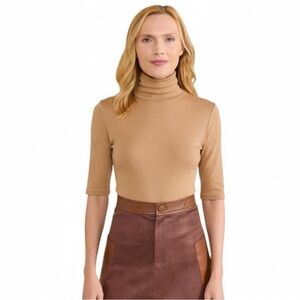 Sedge Apparel NWT Emily body suit • beige/tan top and a cream bottom Size Small